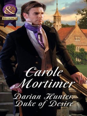 cover image of Darian Hunter: Duke of Desire